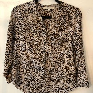 Collective Concepts Cheetah Blouse